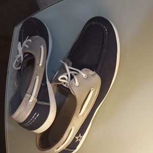Dallas cowboy loafers deck shoes sz 12